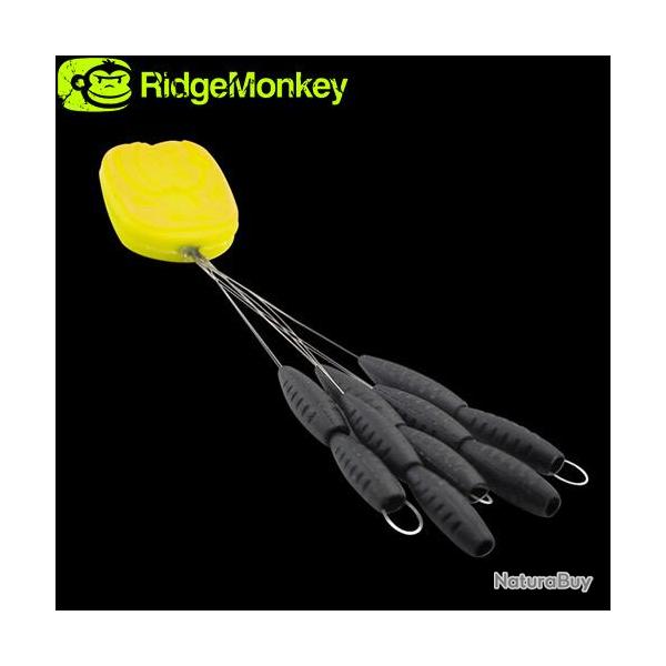 Couvre Crimps RidgeMonkey Rock Bottom Crimp & Knot Covers (par 10)