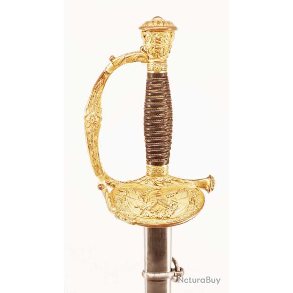 �P�E D'OFFICIER SUP�RIEUR D'AIDE DE CAMP MOD�LE 1872 - TROISI�ME R�PUBLIQUE