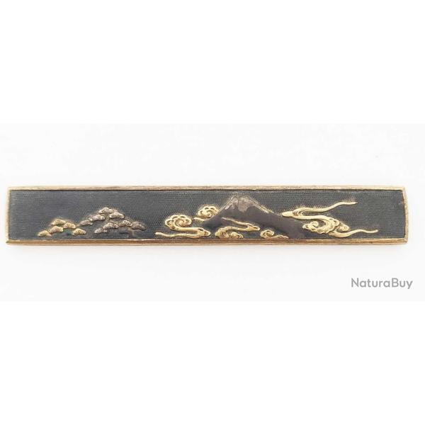 KOZUKA ACCESSOIRE DE SABRE JAPONAIS MONT FUJI ET PINS