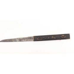 KOZUKA ACCESSOIRE DE SABRE JAPONAIS SUAKA CUIVRE NANAKO C&Eacute;R&Eacute;MONIE DU TH&Eacute;