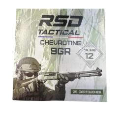 25 cartouches Jocker RSD Tactical Chevrotine 12/67 9GR