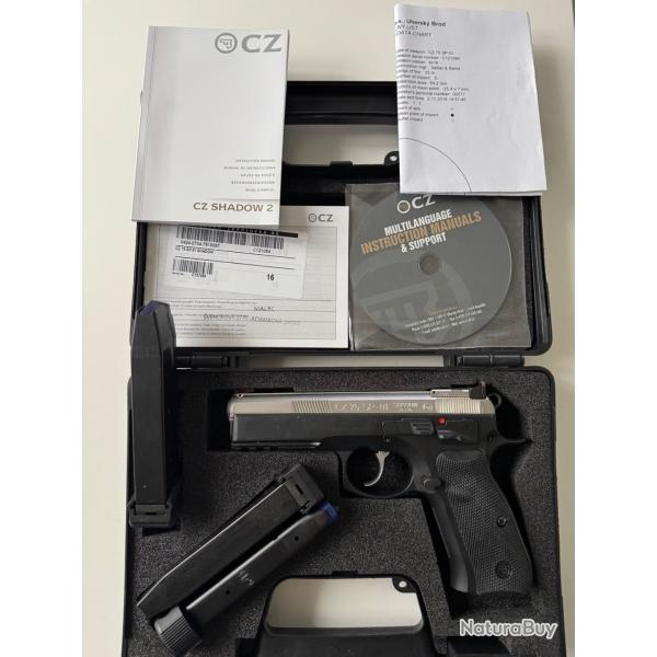 CZ (CESKA ZBROJOVKA) mod�le CZ 75 SP01 SHADOW (9MM)