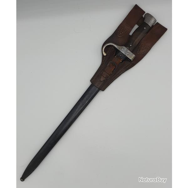 Sabre-Baionnette mod�le 1892 premier type (quillon long et douille courte).