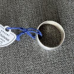 Anneau neuf argent massif - taille 55