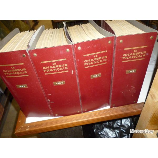 lot de revues "Chasseur Fran�ais"1966-1969