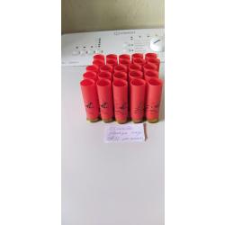 25 douilles plastique calibre 12