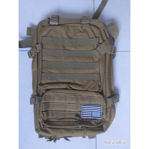 Sac � dos tactique couleur sable