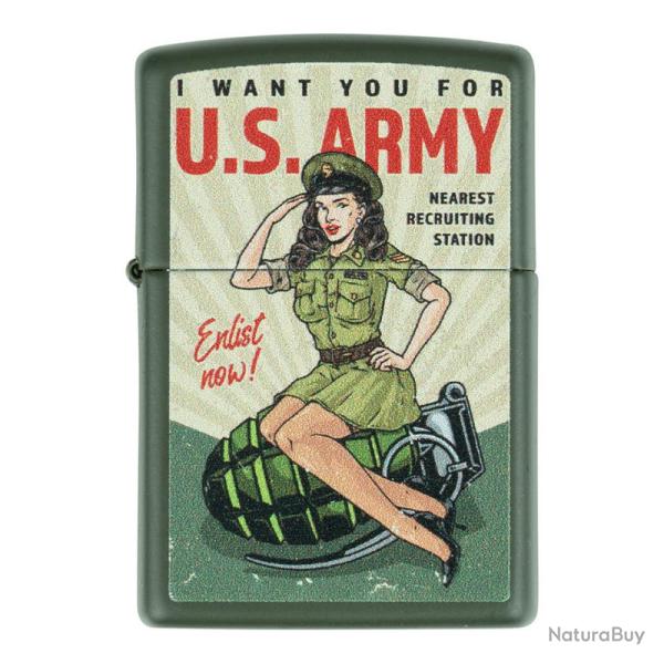 Zippo WW2 pin up