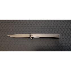 Ocaso Solstice black Titanium , acier USA s35V , drop point PVD gentleman Folder