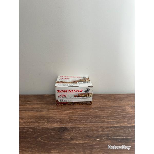 Vend 235 balles en 22 LR acheter neuve en 2026
