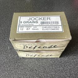 Cartouche chevrotines de d&eacute;fense 12.67 (joker)