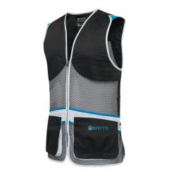 BERETTA FULL MESH VESTE/GILET BLACK & BLUE EXCELL