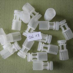 Bourres &agrave; jupe cal 12 Bascheri et Pellagri hauteur 21 pour chargements 32 &agrave; 36 g de plomb