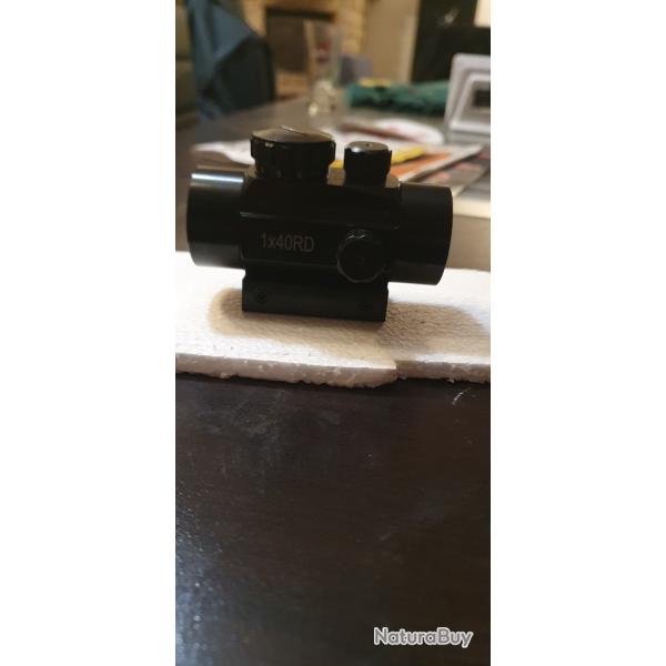 Red ot 1�30 point rouge et vert