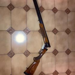 Superpos&eacute; mixte CZ 584-15 Cal 12/70 et 7x65 R + canons 12/70