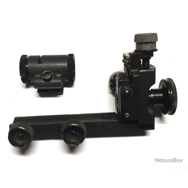Ensemble de vis�e Hausse et guidon carabine Anschutz Match 54