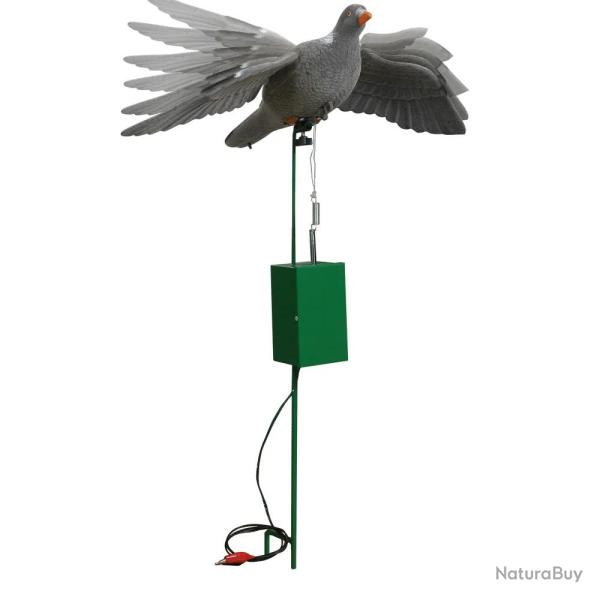 Appelant pigeon �lectrique � ailes battantes hauteur 82cm, longueur fil 120cm