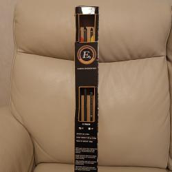 fl&egrave;ches pour arbal&egrave;te en fibre de carbonne+ pointe acier.pack 6 +2