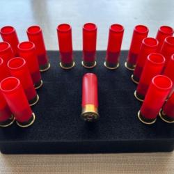 Lot 20 Cartouches &agrave; blanc calibre 12