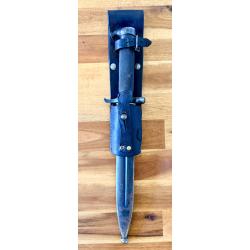 Ba&iuml;onnette su&eacute;doise Mauser M1896 - EJ AB Eskilstuna - Avec fourreau + porte-fourreau cuir