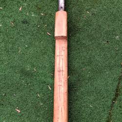 Canon &agrave; main Hussite (P&iacute;stala) - Copie historique - Fer forg&eacute; tulip&eacute; - XIVe si&egrave;cle