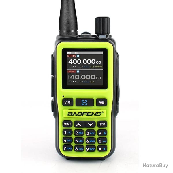 [Nouveaut� 2026] Baofeng UV-5R Mini (Vert, Ecran LCD et USB-C)