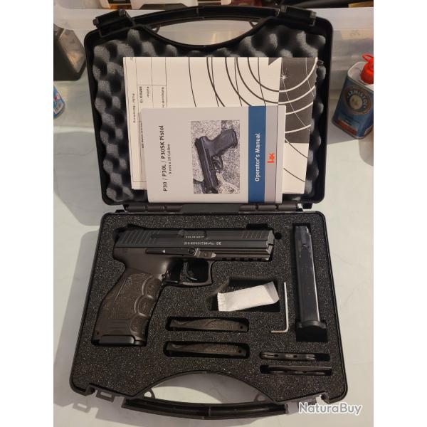 PISTOLET HECKLER ET KOCH HK P30L - 9mmP