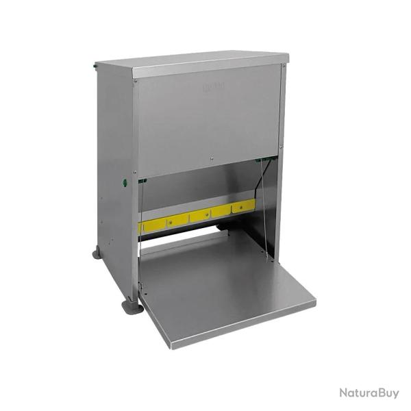 Mangeoire � tr�mie anti-nuisible t�le galvanis�e 14 kg