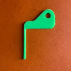 1� Prix d&eacute;part Drapeau de chambre vide VERT  - .22 &agrave; .45 - 1 pi&egrave;ce mod&egrave;le PRO A1 PISTOLET