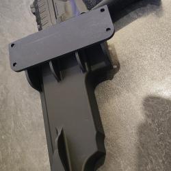 support &Eacute;tui / Holster pour Canik LTL T4E - fixation sous table bureau ou armoire