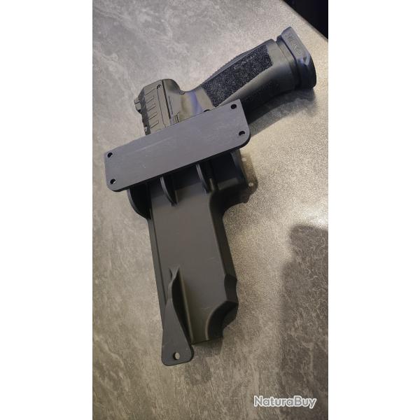 support �tui / Holster pour Canik LTL T4E - fixation sous table bureau ou armoire