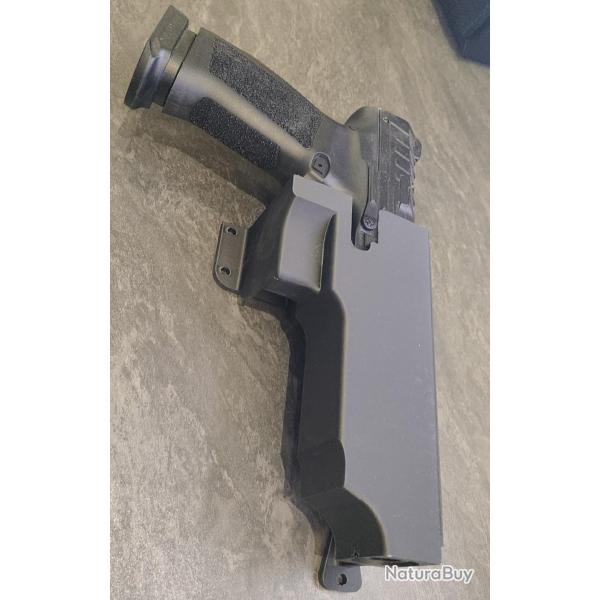 support �tui / Holster pour Canik LTL T4E - fixation sous table bureau ou armoire
