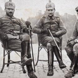 CPA- Un Groupe Soldat allemands  -N&deg;7517