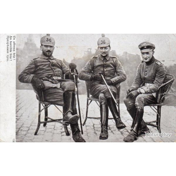 CPA- Un Groupe Soldat allemands  -N�7517