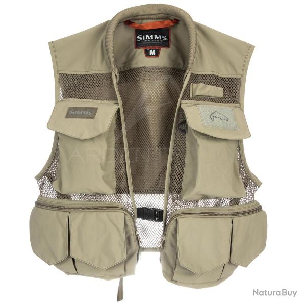 Gilet Mouche SIMMS Tributary Tan S