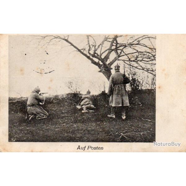 CPA- Soldat allemands Auf Posten -N�7519