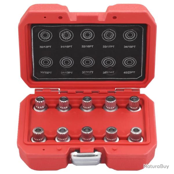 Jeu de cl�s pour �crou de blocage de roue 10 pcs pour BMW 02_0004204