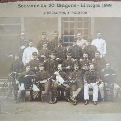 Photo ancienne 20e dragon 1899