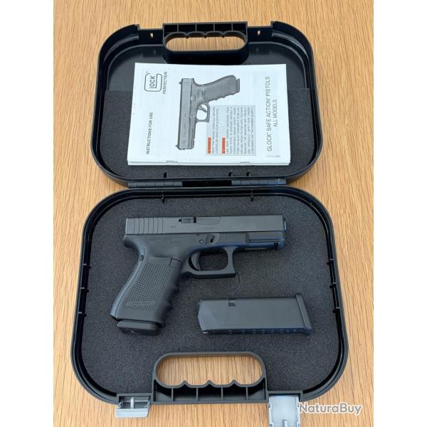 Glock 19 Gen4 - Cal 9x19mm - Etat proche du neuf