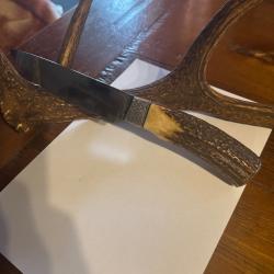 Couteau artisanal chasse cerf