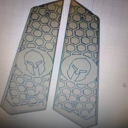 Plaquettes de crosse custom PP750