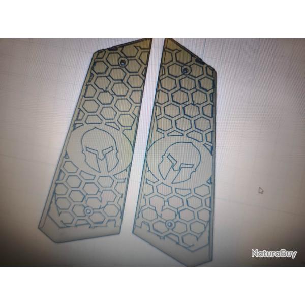 Plaquettes de crosse custom PP750