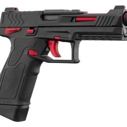 PISTOLET GBB LANCER TACTICAL LTX COMPETITION AIRSOFT NOIR/ROUGE