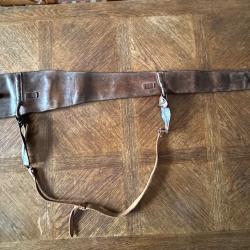 Fourreau en cuir pour fusil de chasse L 130cm