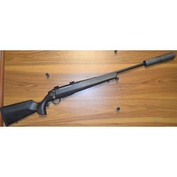 TIKKA T3 SUPERLITE RAVEN CARBONE FLUTE/FILETE CAL.7MM REM MAG + MODERATEUR TIKKA OPTISUP HUNT