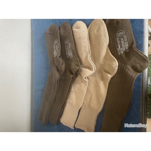 Lot de paires de chaussettes neuves militaires Indo/Alg�rie