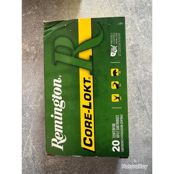 Core -Lokt - balle 270 win 150gr Remington 2 boites total 38 balles