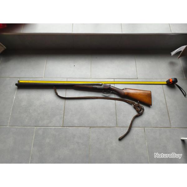 Fusil juxtapos� manufacture de Saint Etienne calibre 16 sans prix de r�serve
