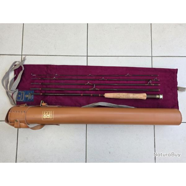 Tr�s belle canne mouche HARDY � Sovereign Smuggler�, 9 pieds pour soie 6/7, en 5 brins (tr�s rare).