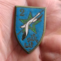 INSIGNE 2 DIVISION INFANTERIE MAROCAINE ( PERIODE INDOCHINE )